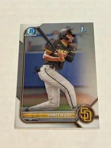 Bowman 2022 cromo madera James #BCP-108 PRIMEROS PADRES NACIONALES - Imagen 1 de 2