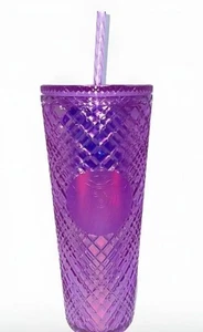 Starbucks Pink Bling Berry Blast 2022 Cold Cup Studded Venti Tumbler 24oz - Bild 1 von 7