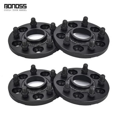 BONOSS 4Pc 15mm Forged Wheel Spacers 5x114.3 For 2023 2024 Tesla Model S Plaid - Image 1 of 4
