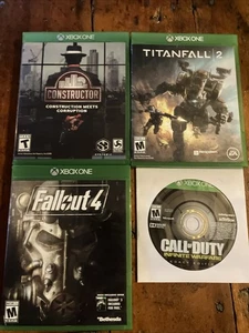 Xbox ONE GAME LOT OF 4 CIB Complete Great Condition One Disc Only - Picture 1 of 3