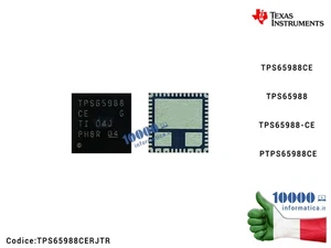 IC Chip TI TPS65988CERJTR TPS65988CE TPS65988 TPS65988-CE PTPS65988CE VQFN56 8 D - Picture 1 of 1