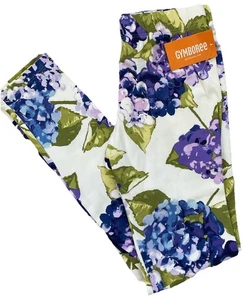 Neu mit Etikett Gymboree geblümte Leggings Mädchen Größe 10 Lavendar Fields - Bild 1 von 2