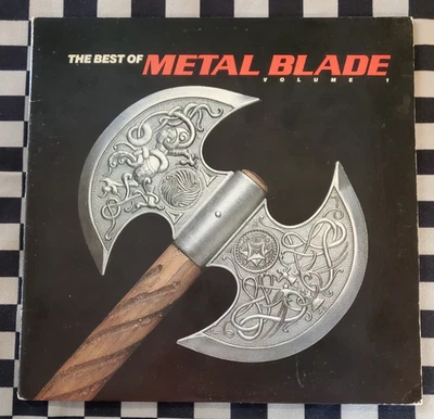 The Best Of Metal Blade Volume 1 2xLP by Various Artists vinyl 1986 VG+ MBR1061 - Image 1 of 4