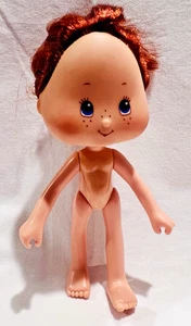 RARA 1991 THQ Strawberry Shortcake Berry Sweet Sleepover bambola vintage NUDO - Foto 1 di 5