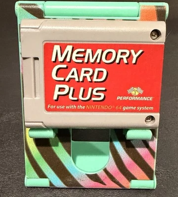 Nintendo - N64 - Memory Card Plus - Image 1 of 2