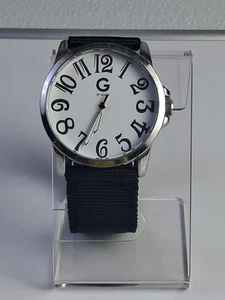 G BY GUESS Quarzuhr schwarzes Nylonband SILBERFARBEN G59024L1 - Bild 1 von 17