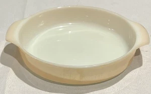 Vintage Fire King #429 Pfirsich Glanz 9 Zoll Kuchen/Kasserolle/Backform - Bild 1 von 4