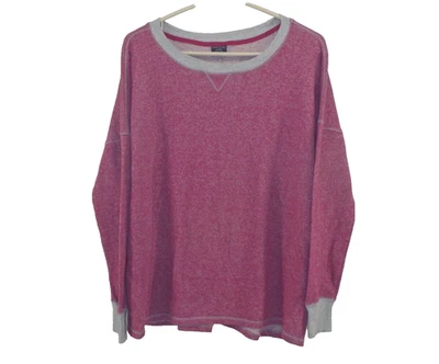 Top suéter XXL manga larga Faded Glory para mujer Foto 1 de 4