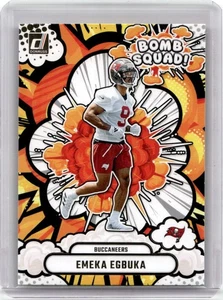 2025 Panini Donruss Emeka Egbuka #BS-EEA Bomb Squad Rookie RC Insert Buccaneers - Picture 1 of 2