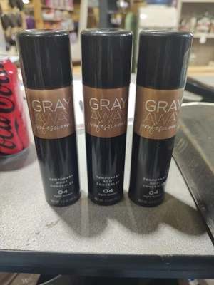 Pacote com 3! Corretivo temporário Everpro Gray Away, marrom claro 04, 2 oz cada - Imagem 1 de 4