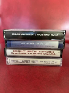 Hypnosis Spiegel Audio Cassette Self Enlightenment Nightingale Contact Chopra - Imagen 1 de 5