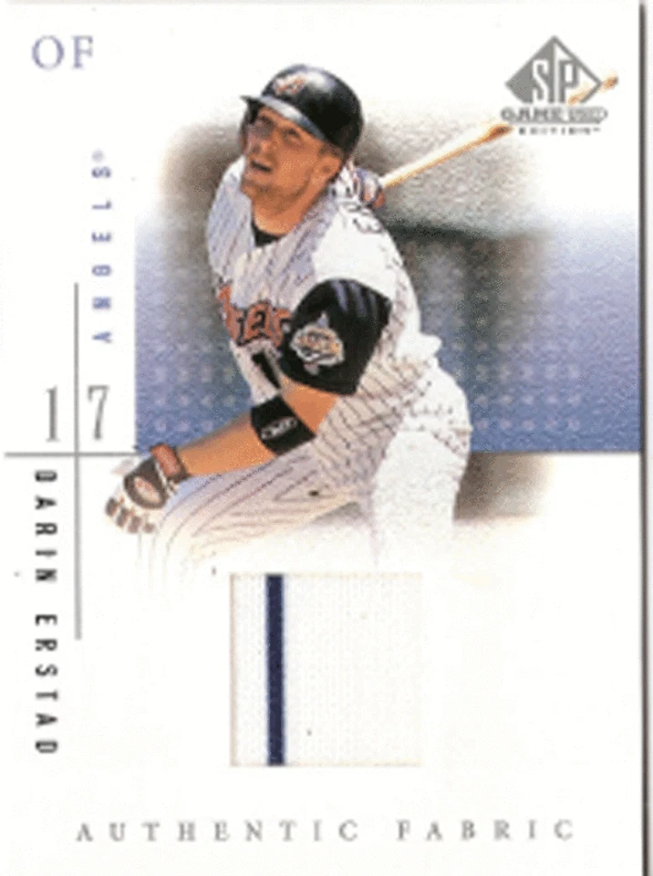 2001 SP Game Used Authentic Fabric DARIN ERSTAD Jersey - Image 1 of 1