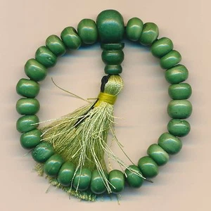 Pulsera Verde Menta Hueso Hecha A Mano Jak Joyería Femenina Nepal 123 - Imagen 1 de 1