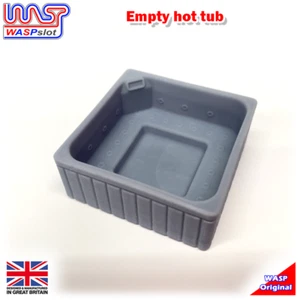 Slot Car Trackside Scenery Hot Tub Empty 1:32 Scale WASP - Picture 1 of 1