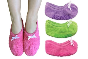 Jefferies Calcetines Mujer Zapatilla Antideslizante Cómodos Navidad Difusos Agarre Calcetines 2 Pr - Imagen 1 de 10