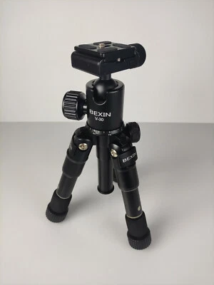 BEXIN Compact Desktop Flexible Macro Mini Portable Tripod + Ball Head DSLR Video - Bild 1 von 4