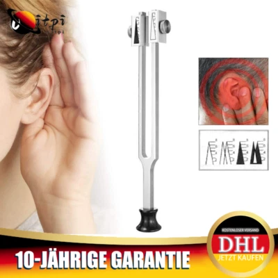 C128/64 Hz Medizinische Stimmgabel Instrumente Tuning Vibration He Rydel-Seiffer - Bild 1 von 4