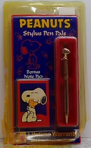 Vintage Peanuts Snoopy Gold Stylus Brass Pen HTF - Picture 1 of 3