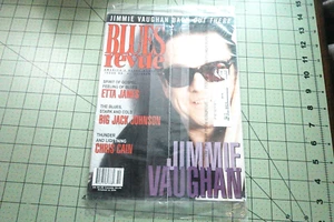 "BLUES REVUE" MAGAZINE #41 OCTOBER 1998 JIMMIE VAUGHAN COVER STILL SEALED - Picture 1 of 2