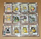 Funko Bitty Pop Minions Despicable Me Common Set Of 12 with Stackable Cases