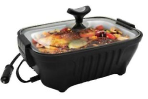 RoadPro 12V Personal Sized  Portable Roaster Cook or Re-Heat Meals RPSC200