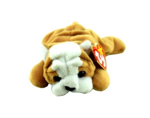 Ty Original Beanie Babies Collection - Wrinkles The Bulldog - Style 4103 - Picture 1 of 3