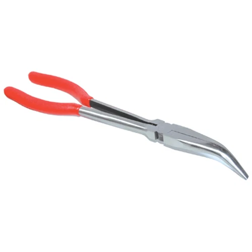 K Tool 51211 Needle Nose Pliers, 11" Long, Bent Nose, 45 Degree Offset - Image 1 of 1