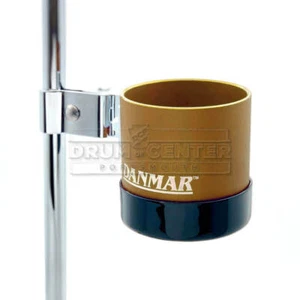 Danmar Clamp-On Cup Holder, Gold - Picture 1 of 1