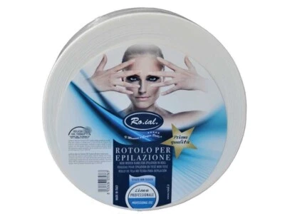Rotoli Depilazione Ceretta Set 6 Per Epilazione in TNT Professionale 100m Ro.ial