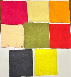 Chamois Patches 8pk dyed colours - fly tying and fishing - Picture 1 of 1