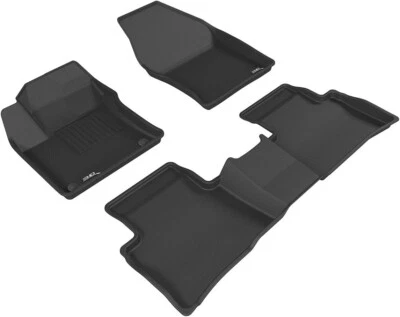 3D MAXpider Custom Fit KAGU Floor Mat (BLACK) Compatible with TOYOTA PRIUS/PRIUS Foto 1 de 4
