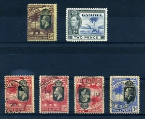 FERROCARRILES DE ELEFANTES GAMBIA KG5 KG6 - Imagen 1 de 2