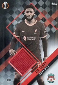 Topps Champions League Match Attax 2023-2024 - JERSEC RELIC JR-JG JOE GOMEZ V3 - Picture 1 of 1