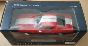 NEW GREAT GIFTS 1968 SHELBY GT 500KR FORD MUSTANG 1:24 SCALE SS-8706W - Picture 1 of 8
