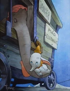 Dumbo Baby Of Mine Poster Print About 8”x10” - Picture 1 of 1