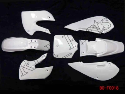 Carenado de guardabarros de plástico usado Kawasaki KLX110 KLX 110 KX 65 DRZ 110 Suzuki RM65 Foto 1 de 4