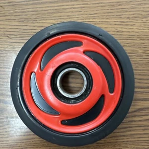 2001-2007 Polaris Edge XCSP Classic Supersport 5.35" red mid bogie wheel 1590275 - Foto 1 di 3