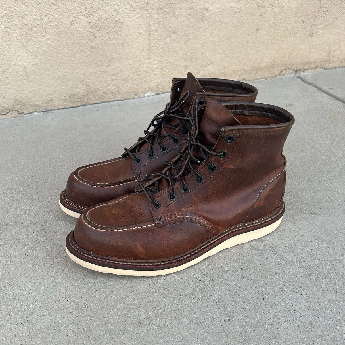 靴 RED WING 1907 US 81/2inch Red Wing Heritage Classic Moc 1907 - Copper Rough and Tough