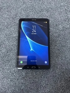 Samsung Galaxy Tab A 2016 SM-T585 Black Unlocked 10.1" Android Tablet Cracked - Picture 1 of 6