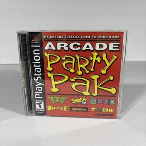 Arcade Party Pak (Sony PlayStation 1, 1999) Complete, Tested, Working - Picture 1 of 3