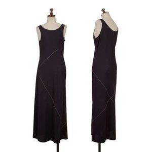 Y's White Stitch Wool Sleeveless Dress Size S-M(K-163497) - Picture 1 of 11