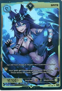 VCard Awakened Worlds - 1st Edition - Rare Power 9 Spite Holo - Picture 1 of 1