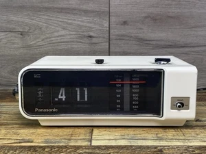 Panasonic RC-6003 FM-AM Orologio Radio Flip Clock Testato Funzionante - Foto 1 di 14