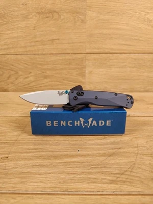 BENCHMADE BUGOUT 535SL-13 CPM-S90V 610953212728 CRATER BLUE ALUMINUM HANDLE NEW - Image 1 of 4