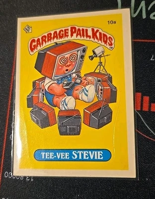 1st Edition GPK Tee-Vee Stevie Sticker 10a Series 1 1985 - Image 1 of 4