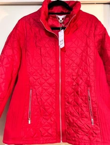 W.LANE Red Puffer Jacket Women’s Size 16 - NEW - Picture 1 of 3