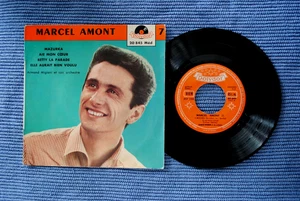 MARCEL AMONT / EP POLYDOR 20 845 / BIEM 1958 (F) - Picture 1 of 2