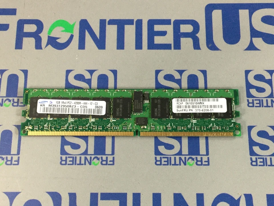 SUN 1GB DIMM(1/2 of X7801A) 370-6208 - Image 1 of 1