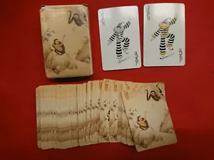 CHINA AIRLINES ROYAL PLAYING CARDS MOKNEYS USED GOOD CONDITION - Picture 1 of 3