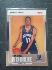 2007-08 Fleer Rookie card #206 Michael Conley GLOSSY